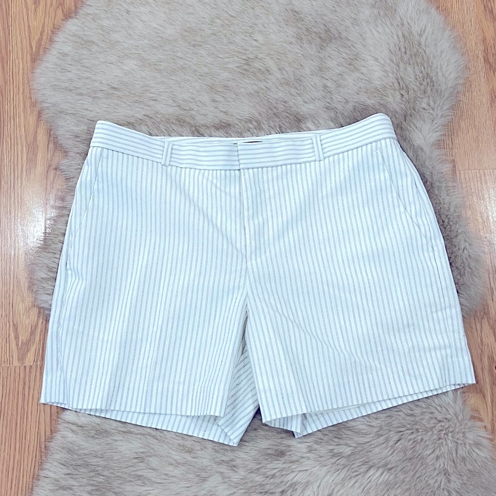 Banana Republic Striped Shorts Size 10 - Picture 1 of 6